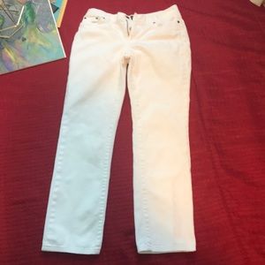 Lauren Ralph Laure straight leg high waisted jean
